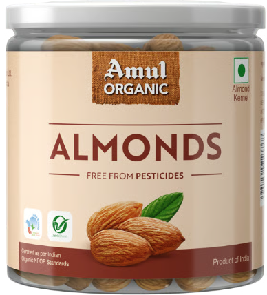 Amul Organic Almonds